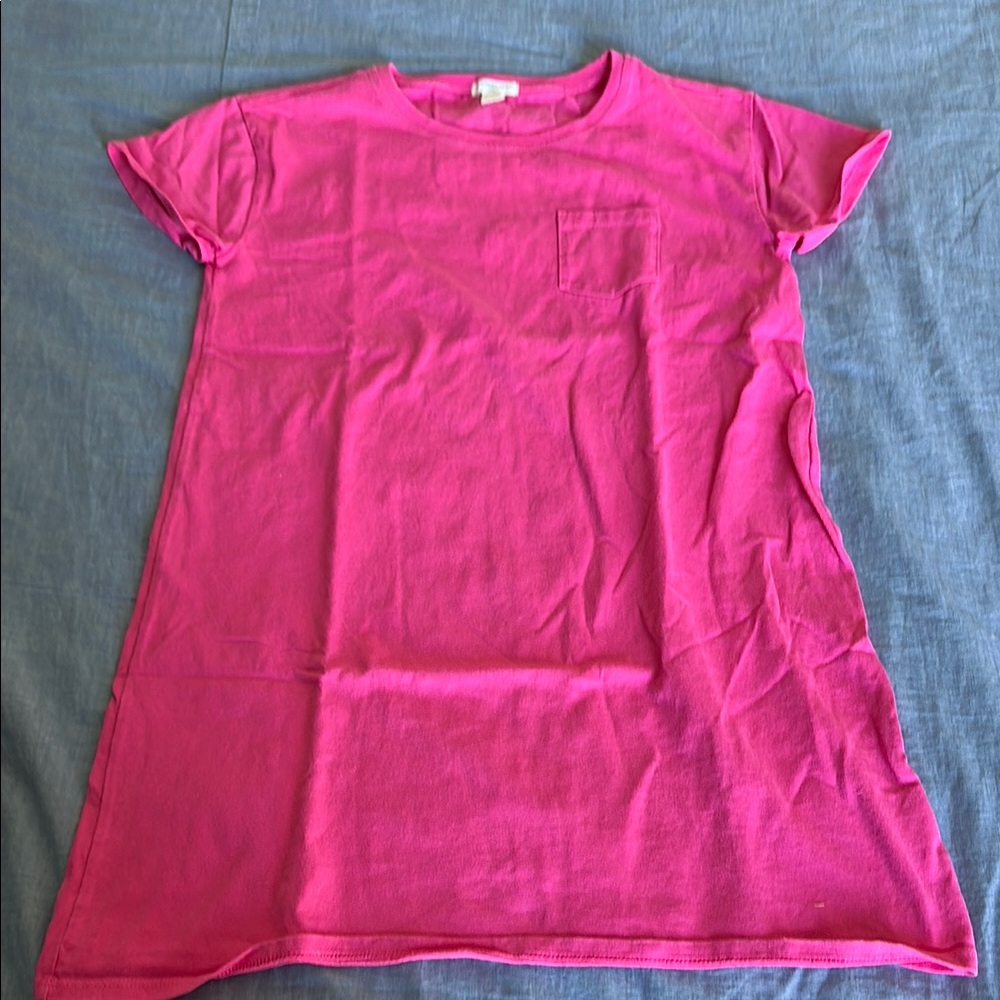 Crewcuts Kids Casual T-Shirt Dress - Pink
